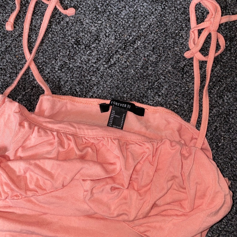 CUTE 4EVER 21 Peach summer shirt